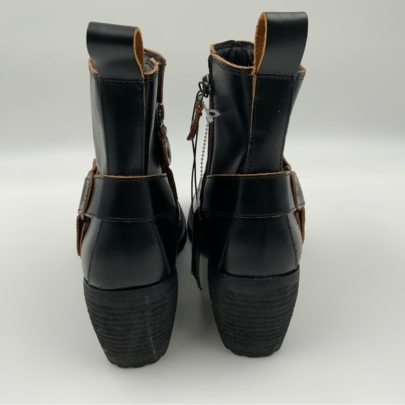 Harley-Davidson Lalanne Black Motorcycle Women’s Harness Boots. Size 9.5. (NWT). - Picture 6 of 11